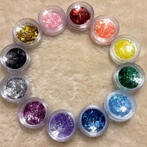 Chunky Glitter Nail Art Bundle